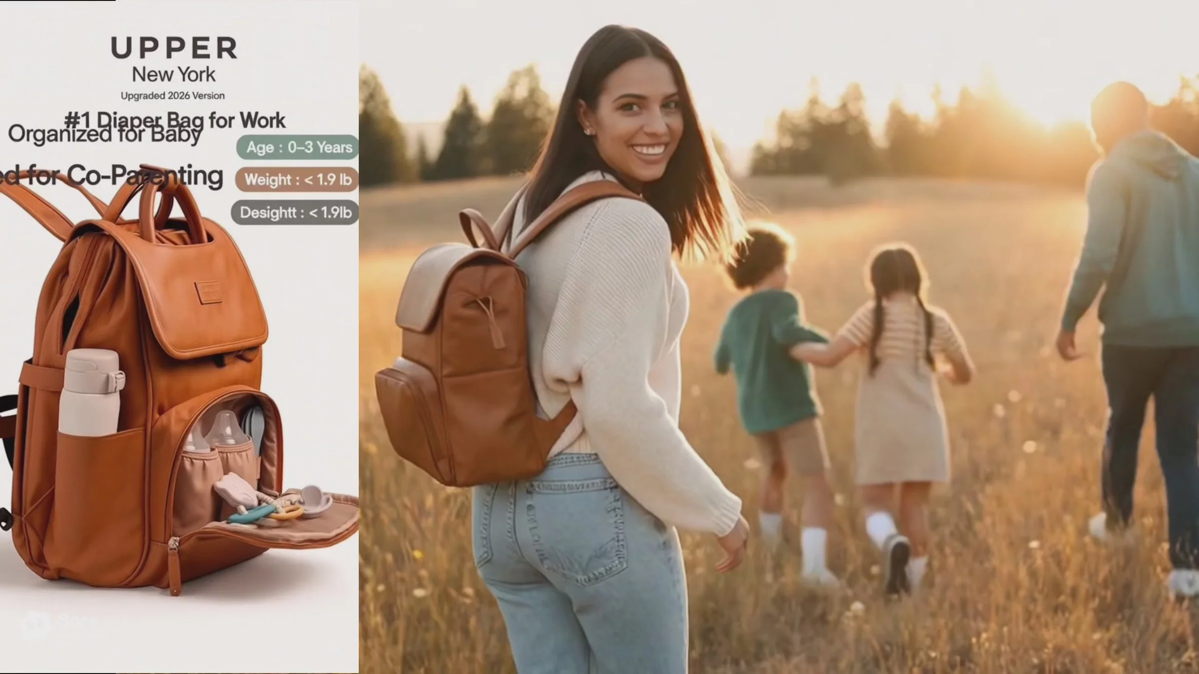 The Ultimate Modern Diaper Backpack